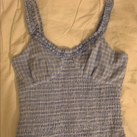 Plaid Scrunchy Dress - Picture 2 of 4